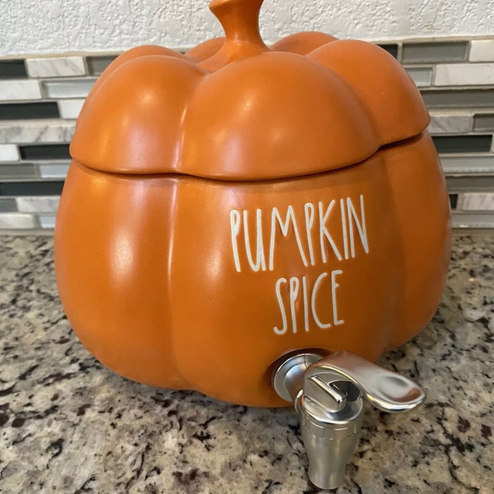 Rae Dunn Orange PUMPKIN SPICE Drink Dispenser